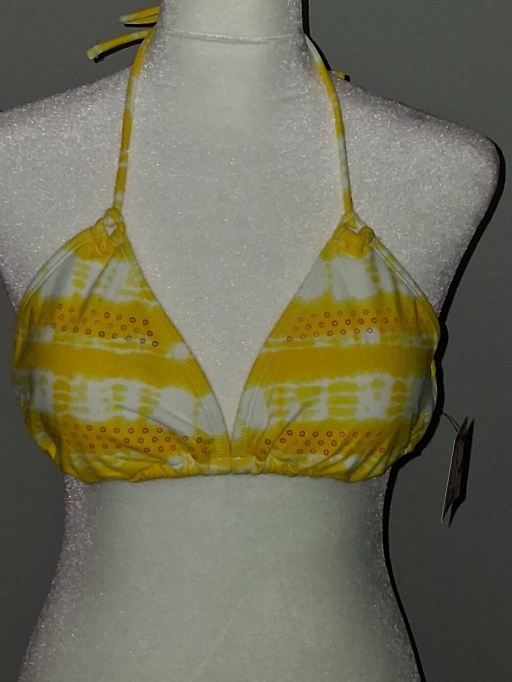 Ocean Pacific (OP) Women's Triangle Halter Bikini Top
